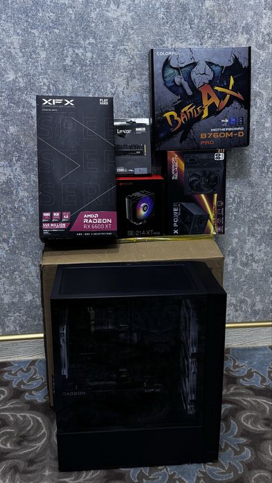ПК i5 12-пок. RX 6600 XT/rtx 3060. B760 и 1 Tb