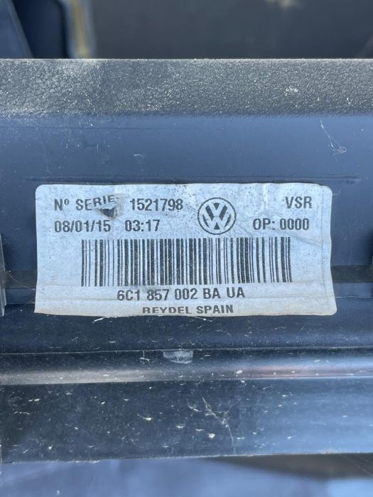 Kit Airbag Volkswagen Polo 6R, 6C 2009 -> 6R0880204 6C1857002