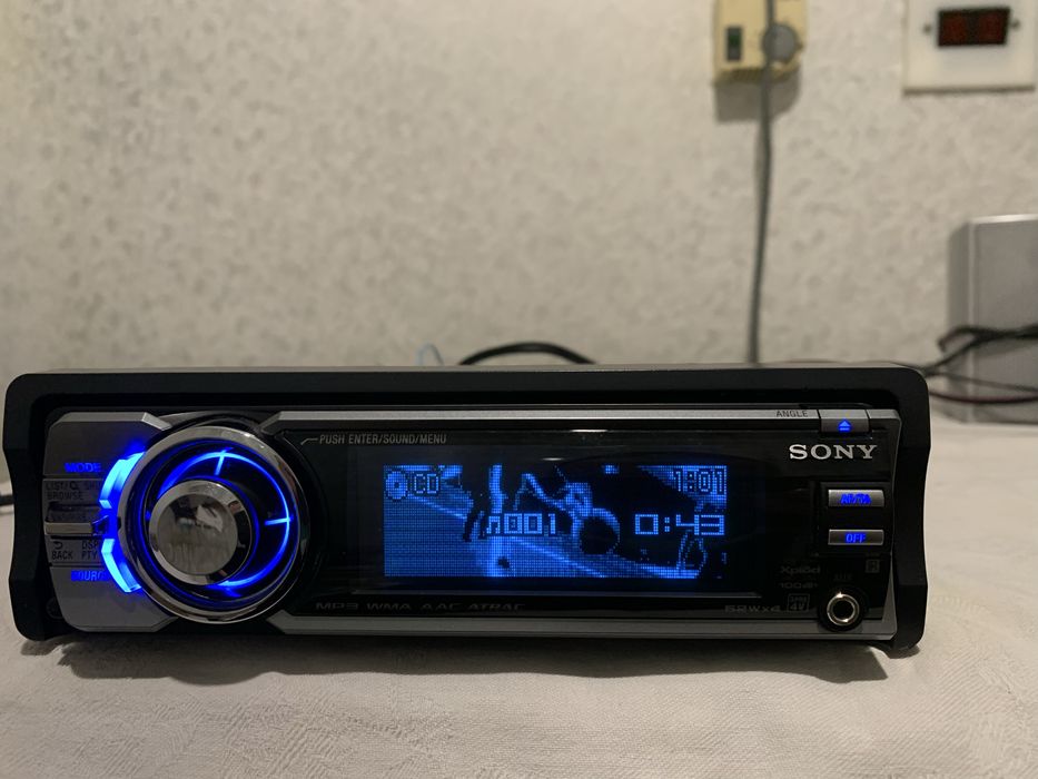 Авто Cd Sony USB Графики