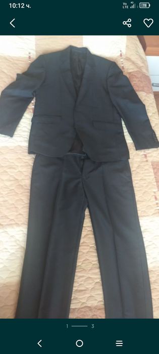 Мъжки костюм на ANDREWS + още 2 подарък