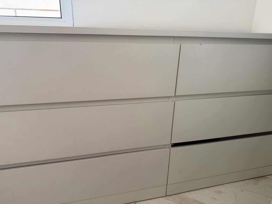 Скрин с 6 чекмеджета IKEA