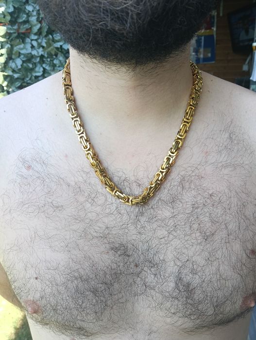 Lanț superb imitație aur