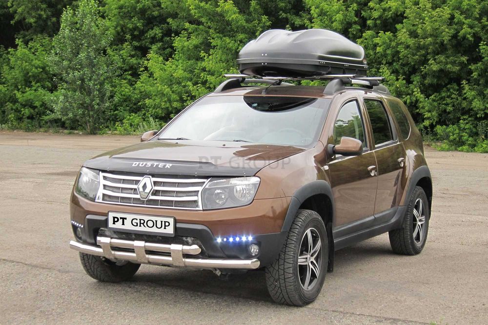 Автобокс PT Group "Turino 1" черный (мат) двусторонний 410л в НАЛИЧИИ