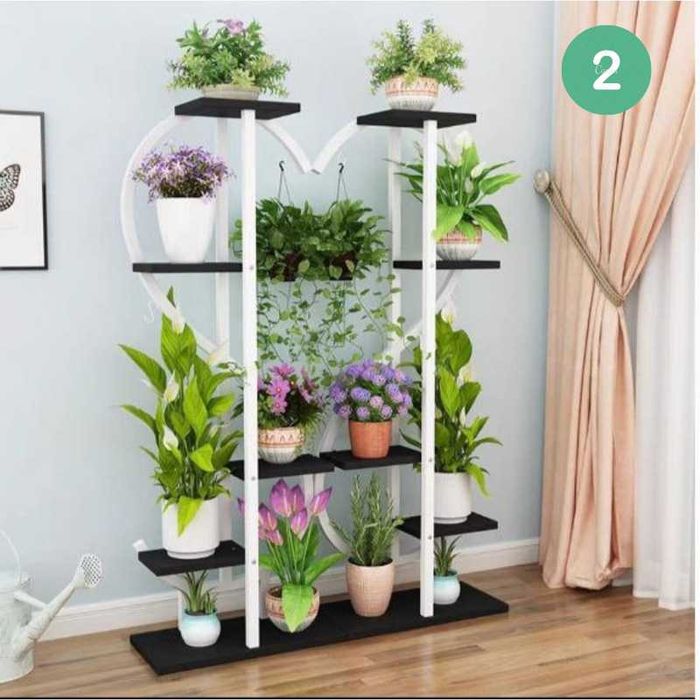 Подставка для цветов в форме сердца гул подставка стеллаж полка 2 вида