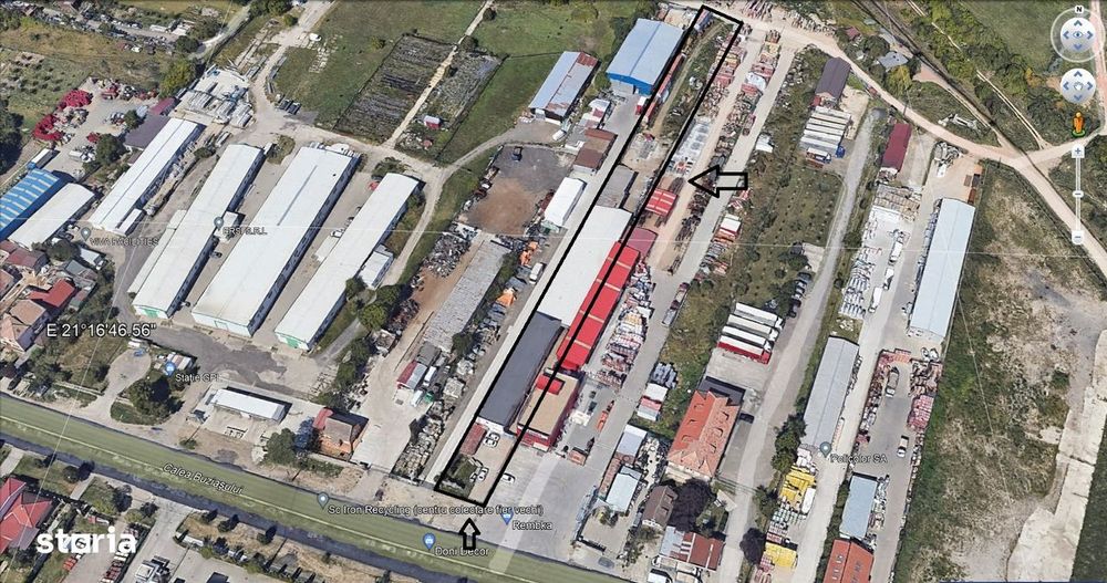 Proprietar vand Hala cu teren