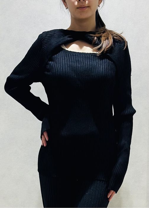 Туника лапша теплая Китай оверсайз