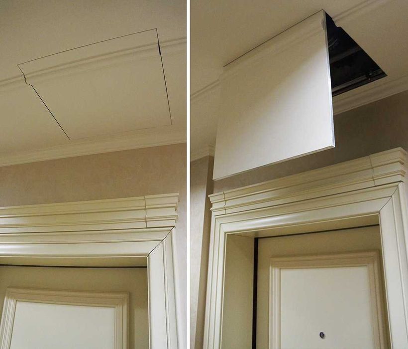 Люк для гипсокартона knauf албес скрытый люк невидимка под покраску