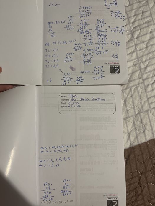 culegeri clasa a 5a AMBELE PARTI