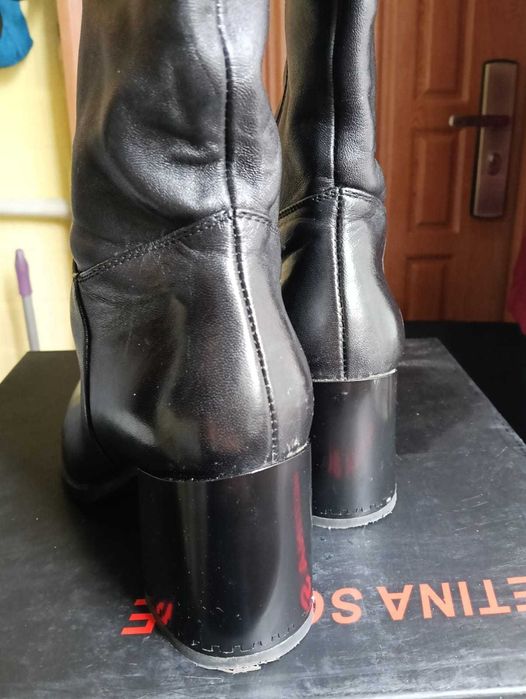 Cizme piele,stare excelenta
