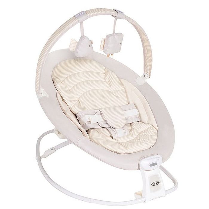 Бебешки шезлонг/ люлка Graco Duet Rocker Birdies