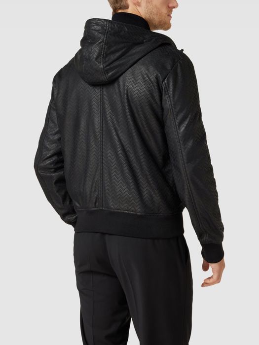 Emporio Armani MILANO - Кожено яке размер 50-М / Оригинал