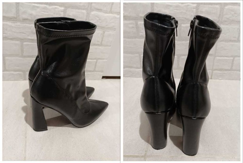 Botine negre,  Call it spring, mar.40.5 - 41 , toc 7-10cm