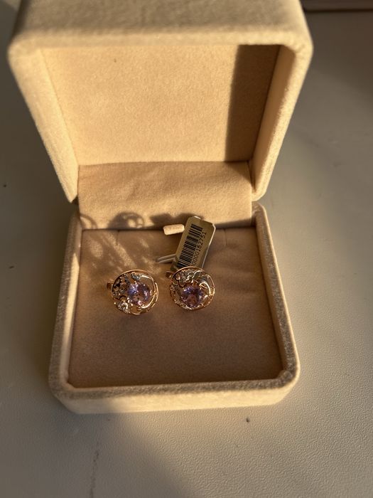 Золотые серьги 585пробы