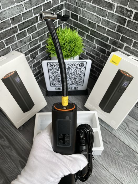 Автомобильный компрессор Baseus Super Mini Inflator Pump