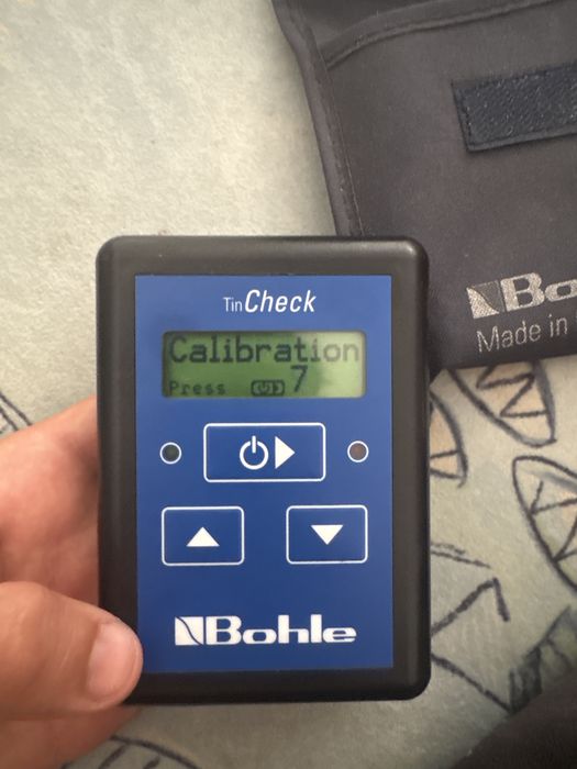 Bohle TinCheck tester sticlă / detector parte staniu geam