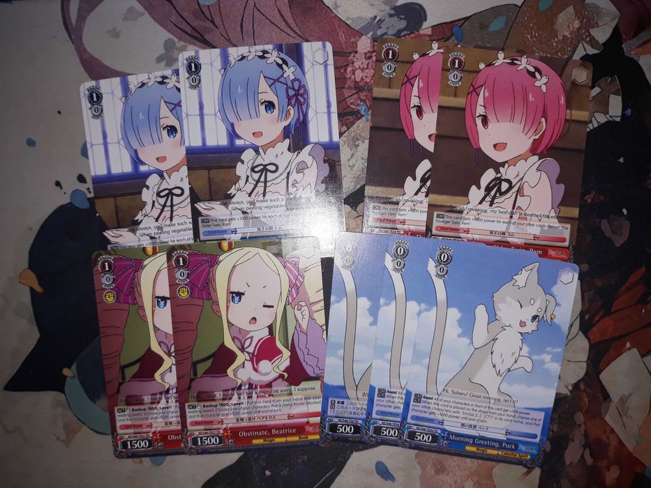 Carti de Joc Re Zero Rem