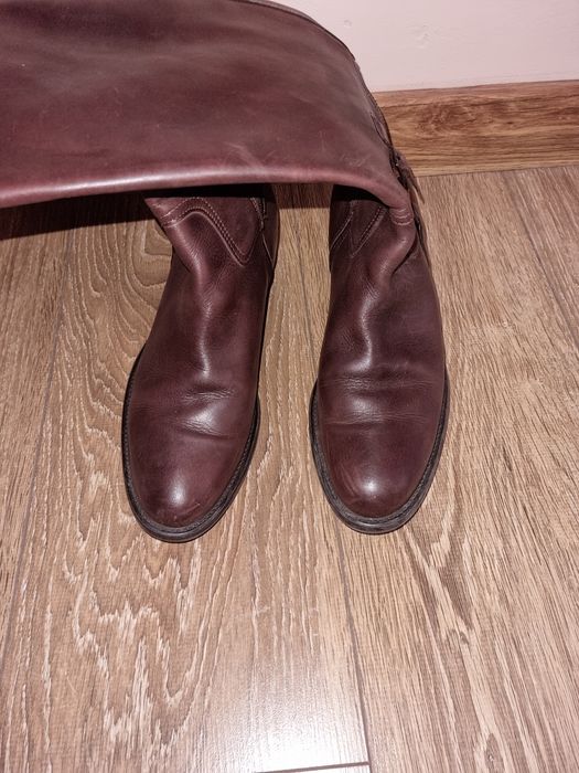 Дамски ботуши от естествена кожа