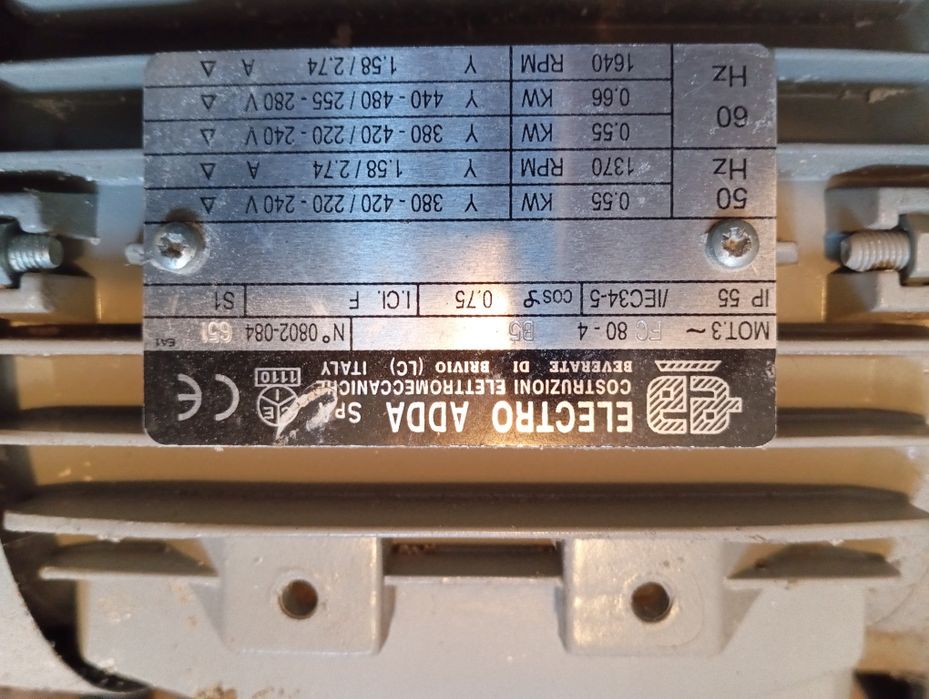 Трифазен електромотор АВВ  2.2 kw