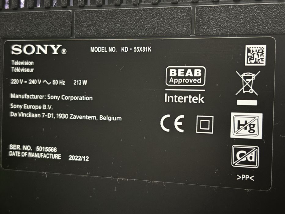 Телевизор SONY 55 инча