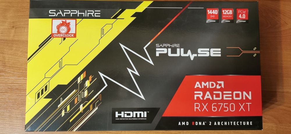 Видеокарта AMD Radeon RX 6750 XT 12Gb