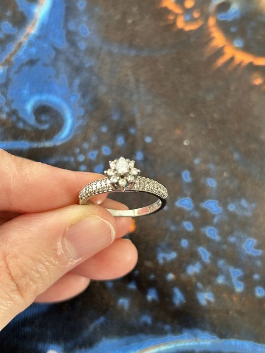 Серебряное колечко