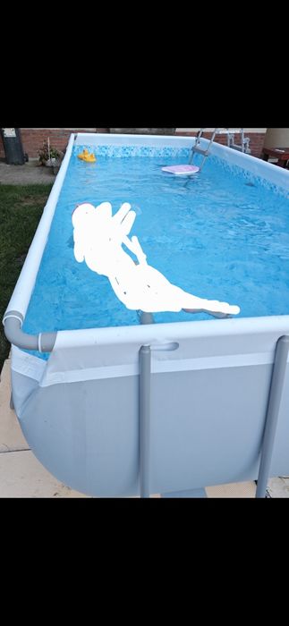 Piscina cadru metalic