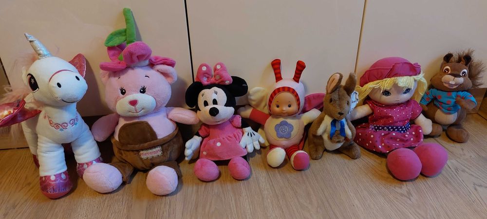 Плюшени играчки и Плюшено мече със сърце-ново