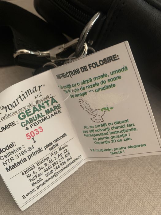 Geanta barbati Proartimar piele