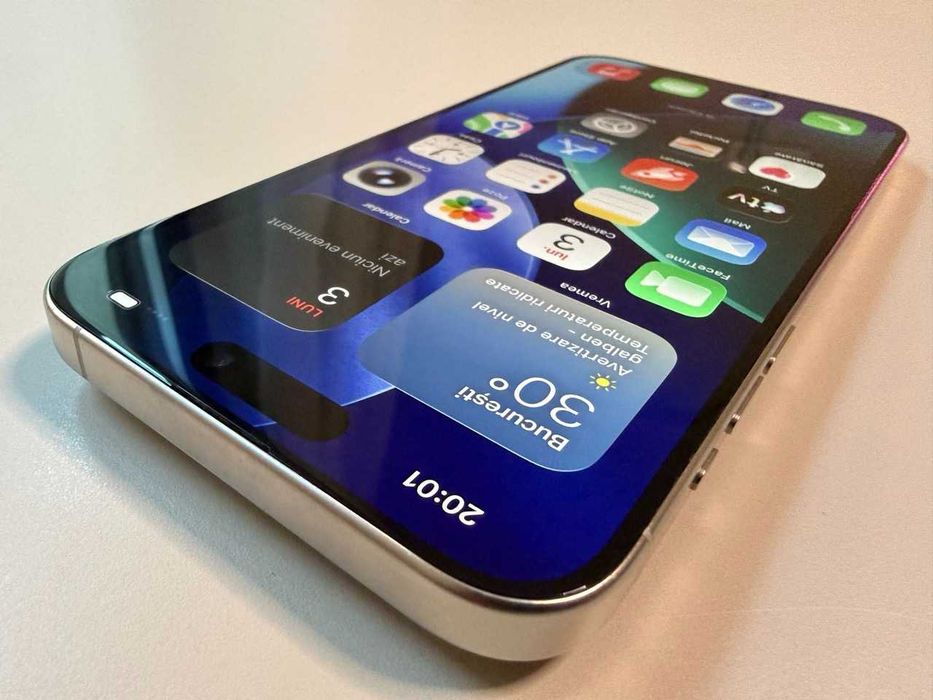  Apple / iPhone 15 Pro Max / 256 Gb / White Titanium