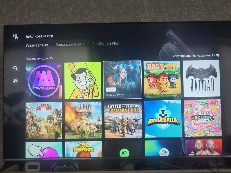 Пс5 1тб 45 игры идеальный состояние