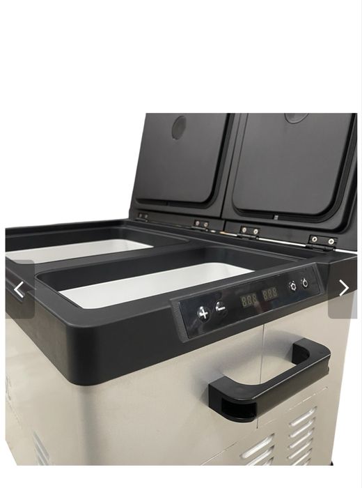 Переносим компресорен хладилник с две отделения 12/24/220V ALPICOOL