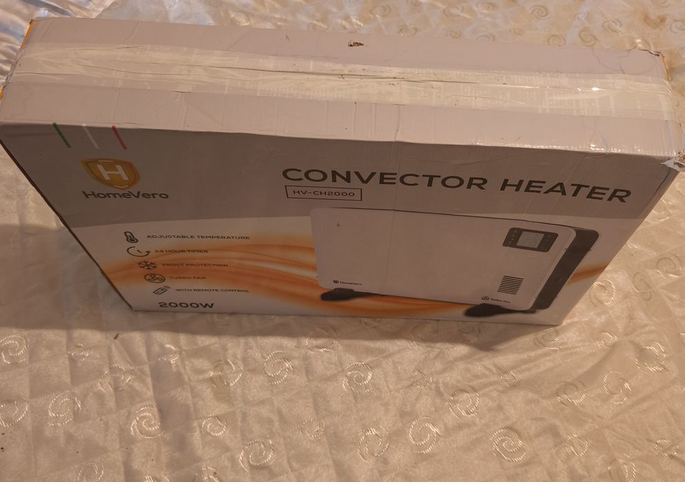 Конвектор с дисплей и дистанционно