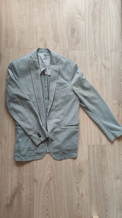 Лятно сиво мъжко сако / блейзър Zara