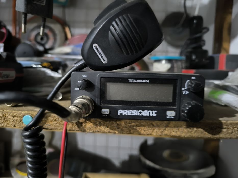 Statie CB prezident trumann ASC + antena CB PNI Extra 45