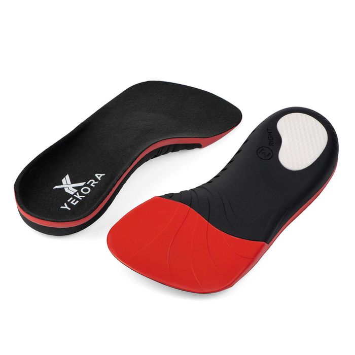 Ортопедични 3/4 стелки за дюстабан плоскостъпие паднал свод YEKORA