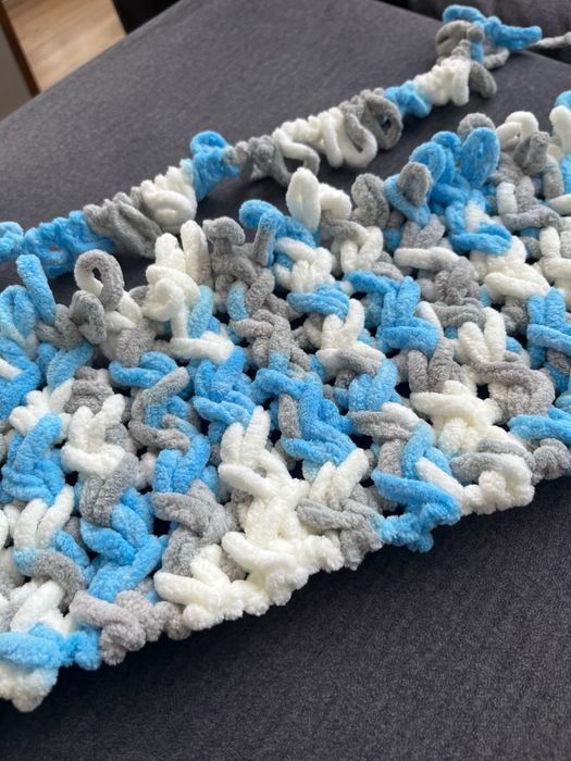 Плетено бебешко одеяло