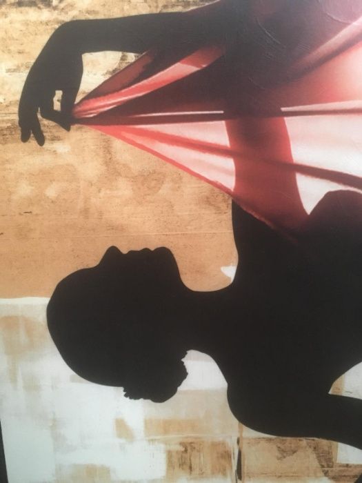 Tablou canavas Mobexpert, lemn masiv