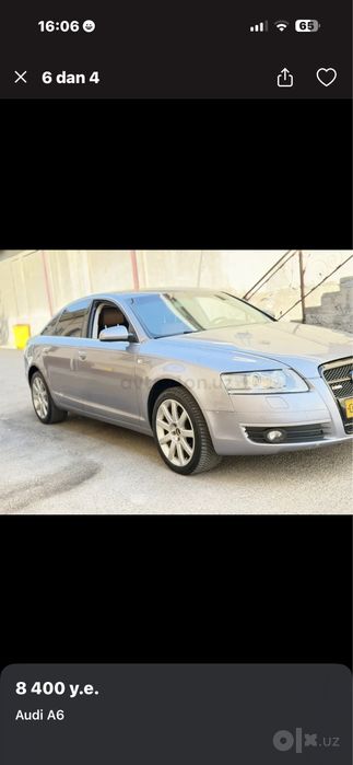 Audi A6 2008 yil  2008 yil 188.000 km