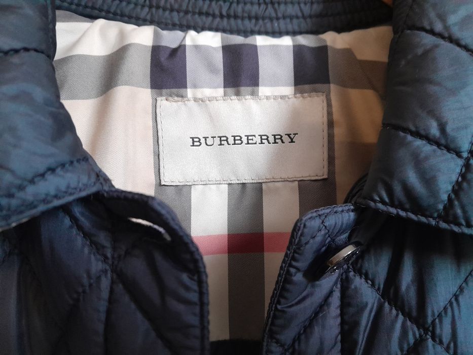 Зимно яке агнешка кожа,Burberry