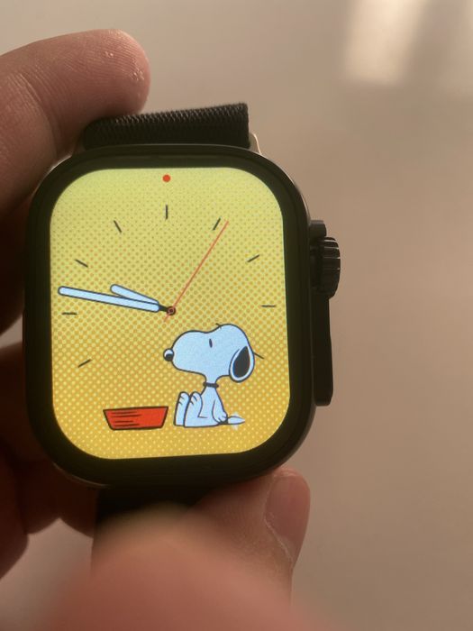 Смарт часы ремешок черный