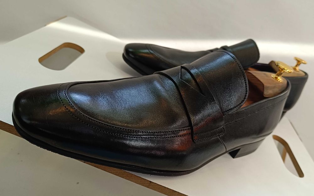 Pantofi loafer 44 44.5 premium Ted Baker London NOI piele naturala