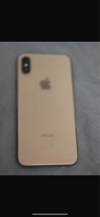 Iphone x gold nou