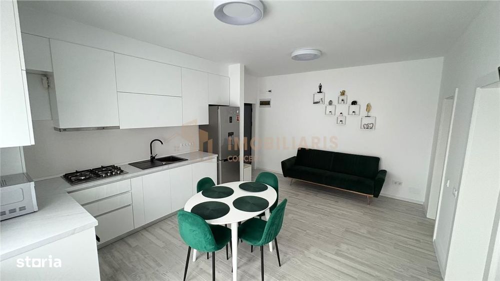 Chirie apartament 2 camere bloc nou