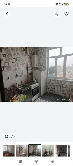 1xonaliy dom.ijaraga beriladi