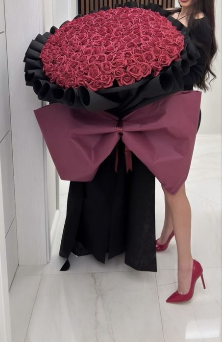 Букет 201 броя вечни Рози