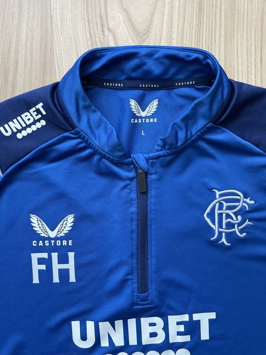 CASTORE Glasgow Rangers FC/мъжки спортен/тренировъчен анорак/суичър L