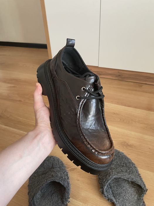 Полуботинки в винтажном стиле мужские