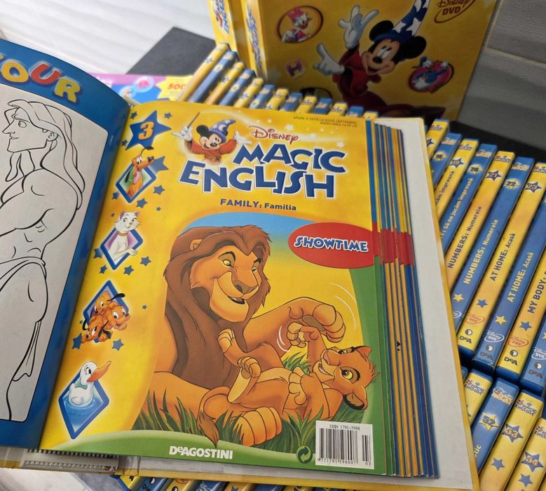 Colecție Magic English 100% completă