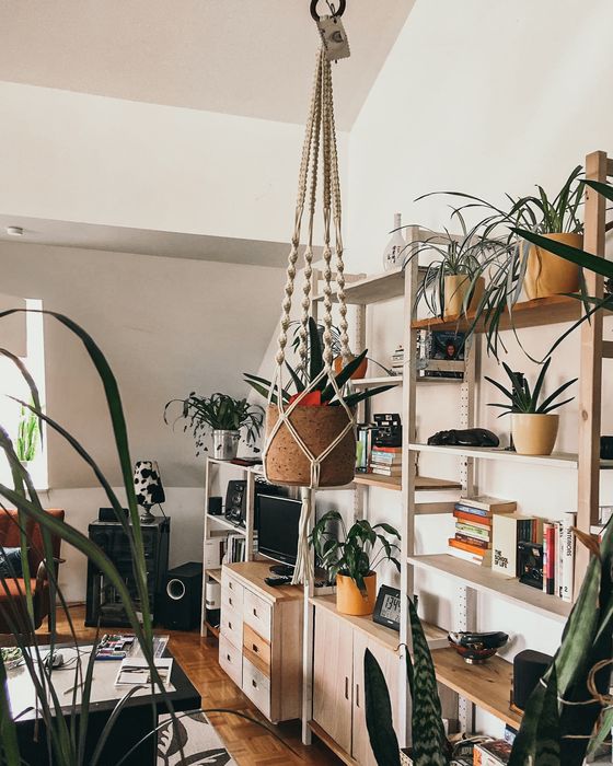 Agățătoare macrame pentru ghiveci