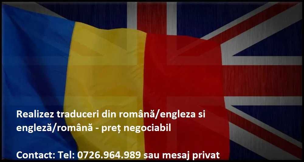 Traduceri românăengleză și englezăromână și Redactare articole
